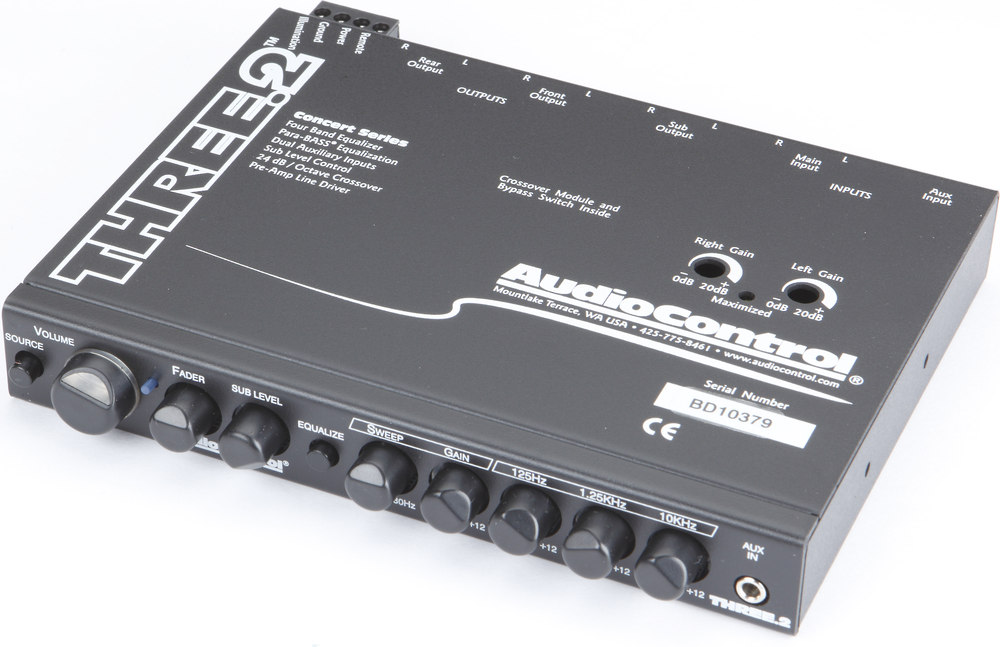 3-Pin Power Plug BOSS Equalizer Line Driver EQ Audio Control Epicenter 
